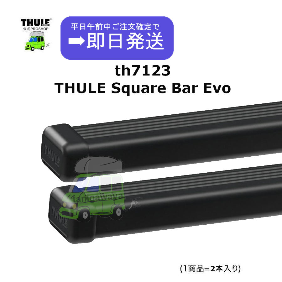 THULE キャリアベース TH7105 TH7123 応える 箱無し