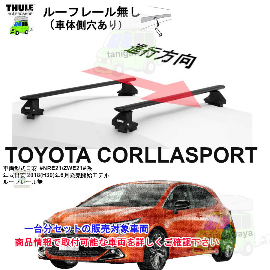 THULE KIT5209 ( kit145209 ) Rapid System Fitting Kit /スーリー正規 