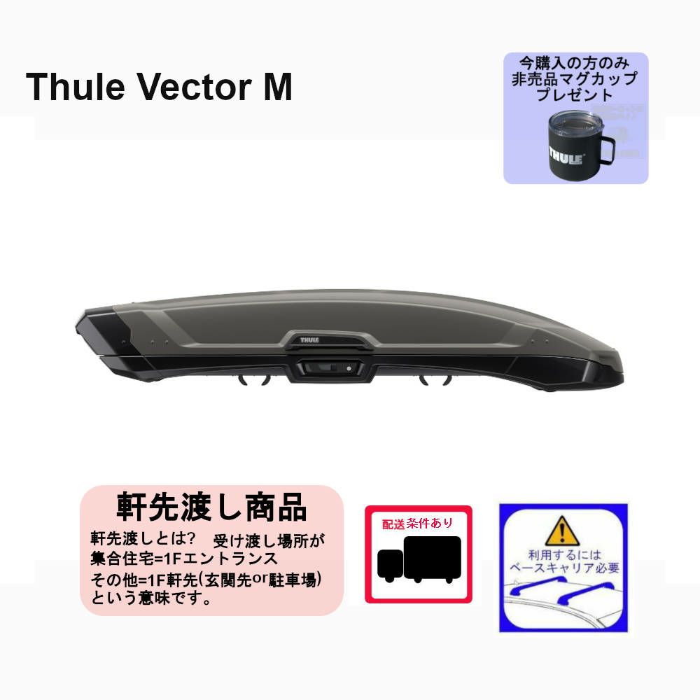 ⭐️ケンケンさん専用⭐️THULE ルーフボックス&ベースセット(手渡し 
