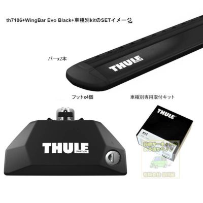 PEUGEOT (プジョー)THULE スーリー ベースキャリア車種専用SET