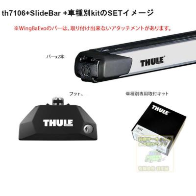 PORSCHE (ポルシェ)THULE スーリー ベースキャリア車種専用SET